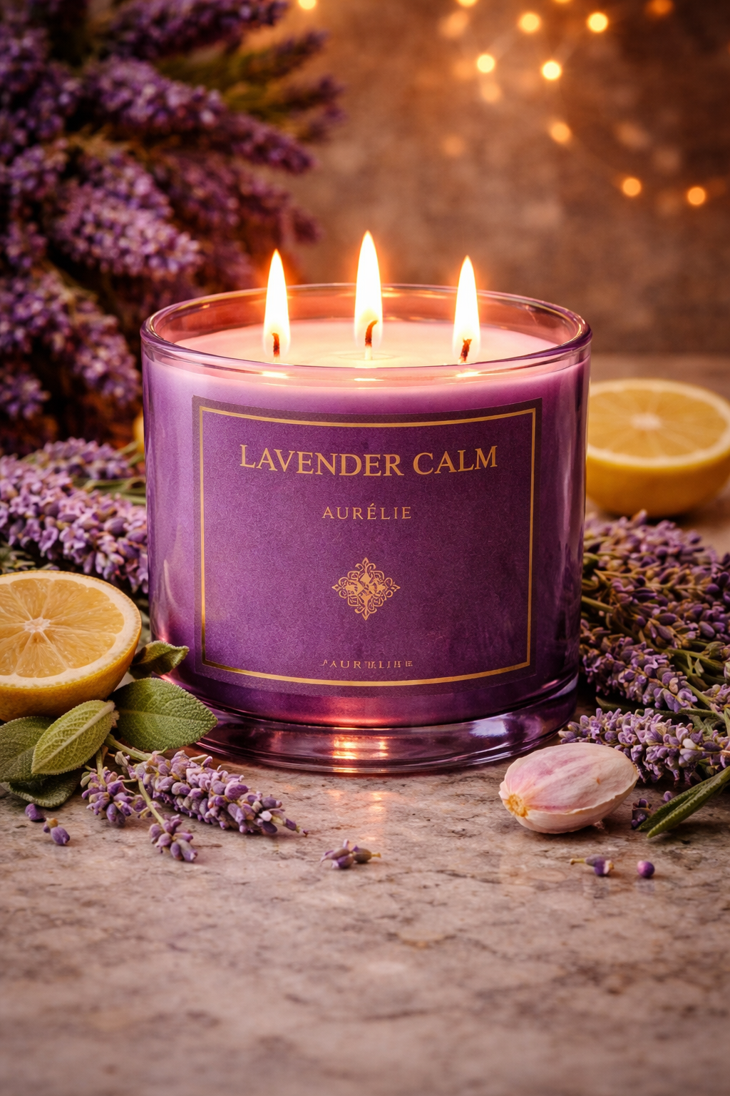 Lavender Calm Candle