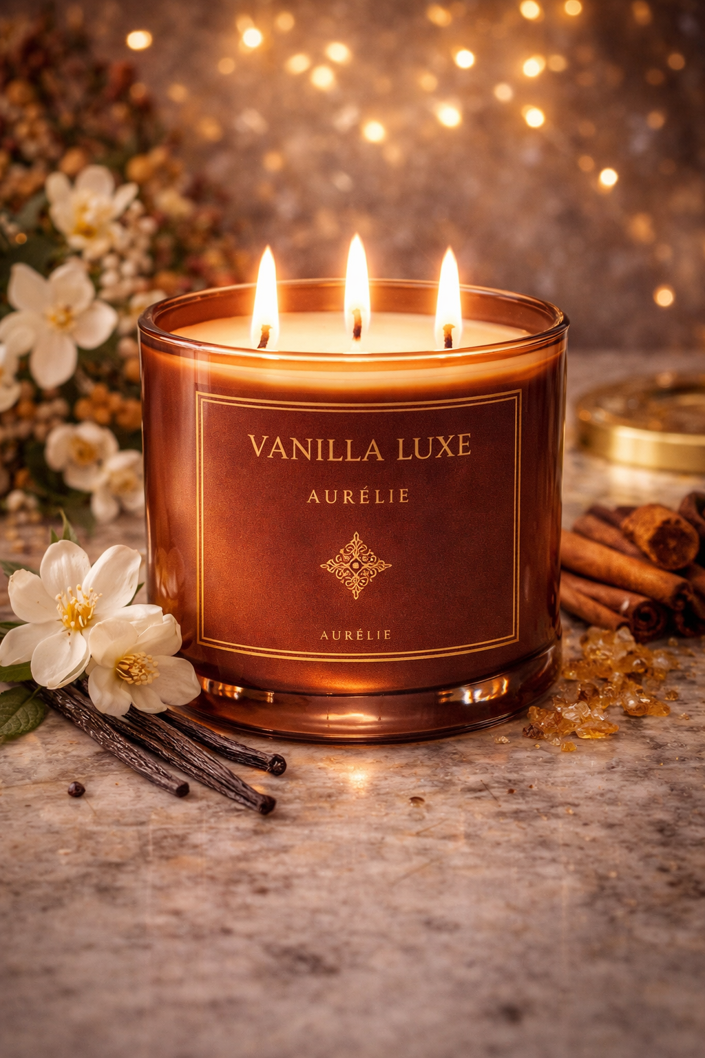 Vanilla Luxe Candle
