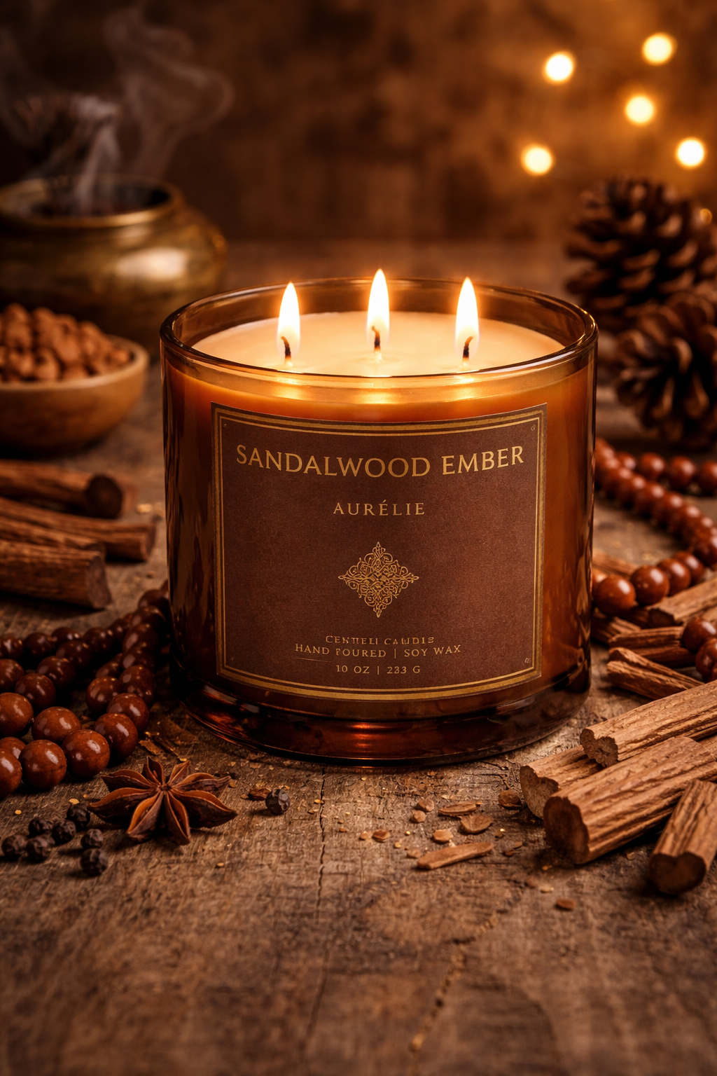 Sandalwood Ember Candle